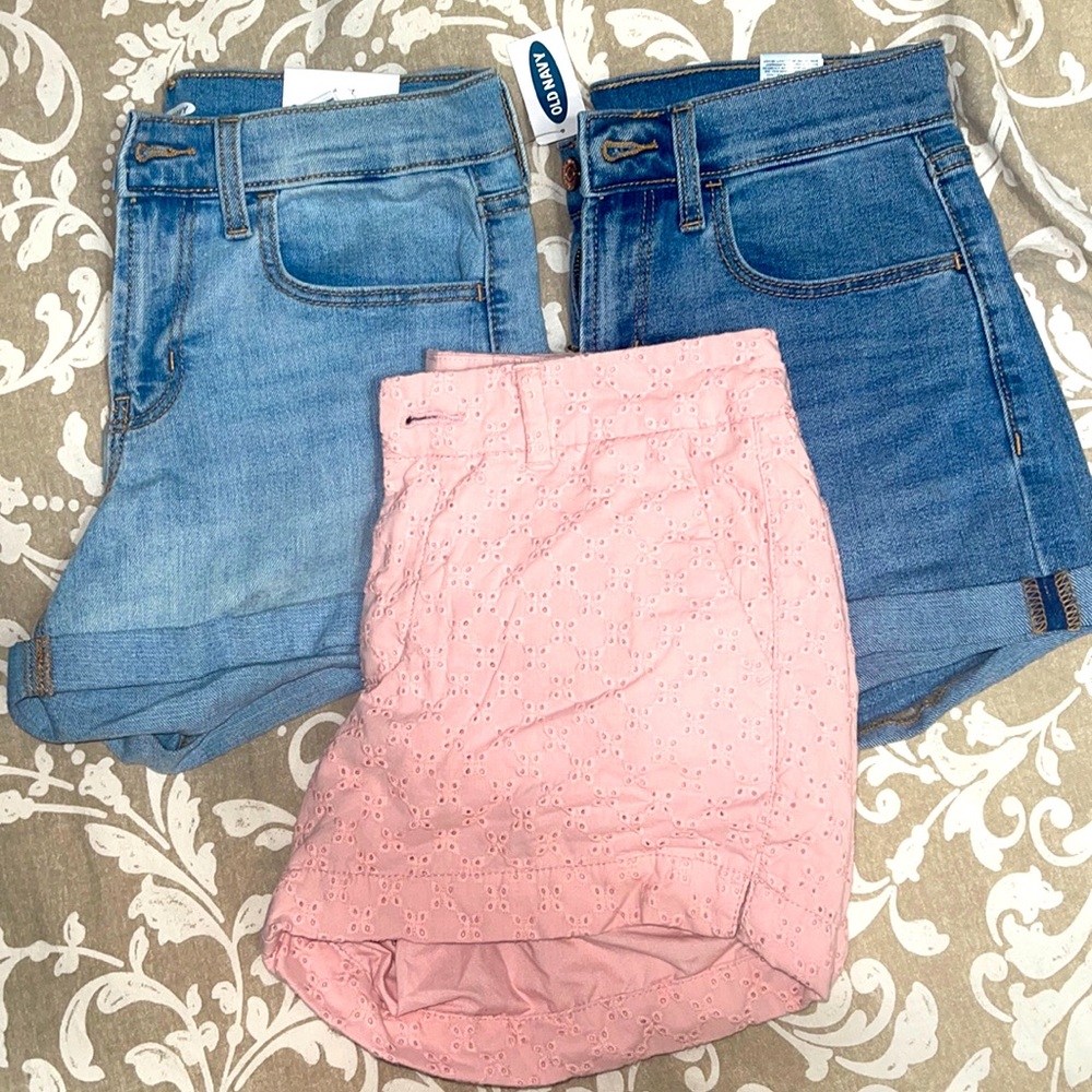 Old Navy size 0 shorts bundle
